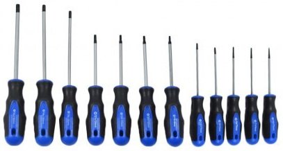 Destornilladores Torx de 12 piezas