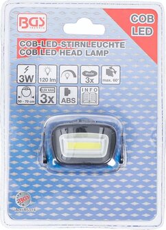 Linterna para cabeza LED COB