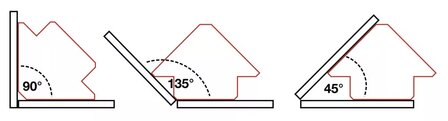 Escuadra magnetica extra fuerte 11 kg