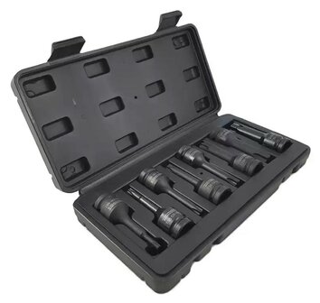 Juego de llaves de vaso 1/2 Torx 8 piezas