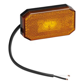 Luz de galibo ambar led 12/24V 80 x 44 mm