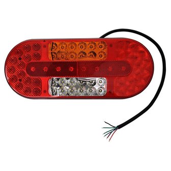 Luz trasera de 6 funciones 323x134mm 54LED izquierda