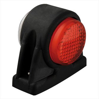 Luz de galibo roja/blanca de 12/24V y LED de 101x82mm