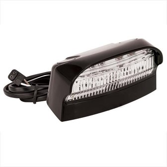 Luz para la matr&iacute;cula de 12/24V y LED de 70x42mm 2P. Para 343871/72