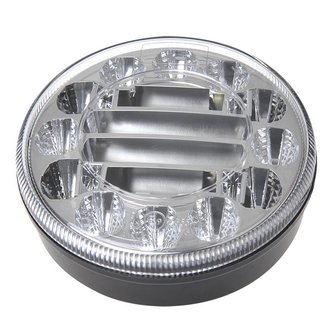 Luz frontal de 2 funciones y 24 LED de 122mm