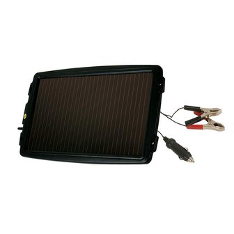 Cargador solar de 12V y 2,4W