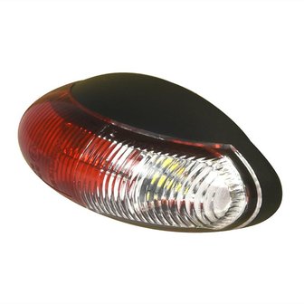 Luz de galibo 10-30V roja/blanca de 60x34mm LED