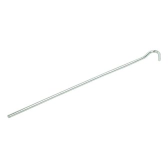 Tent peg 25cm metal with open eyelet