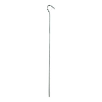 Tent peg 30cm metal with open eyelet