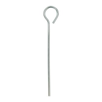 Tent peg 19cm aluminium with eyelet x2 stuks