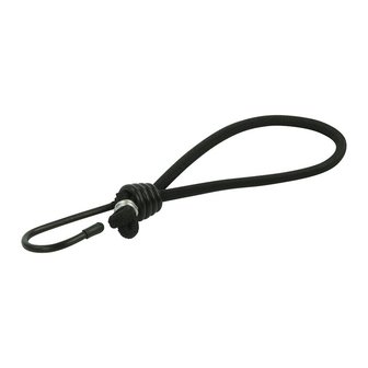 Bungee sling black with wire hook