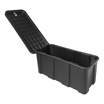 Caja de almacenamiento de plastico de remolque 25L 565 x 245 x 290mm