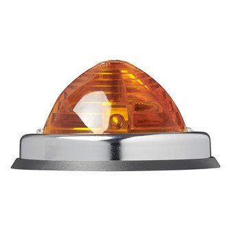 Side marker lamp amber 70mm