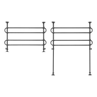 Luggage- &amp; dog guard 2x2-tube metal