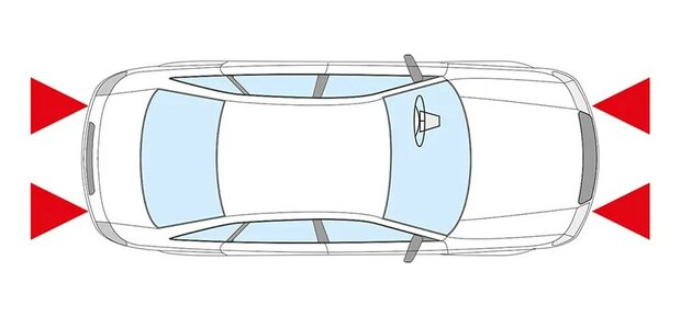 Bombilla amarilla para coche de 12V 21W BAU15s x10 pieza