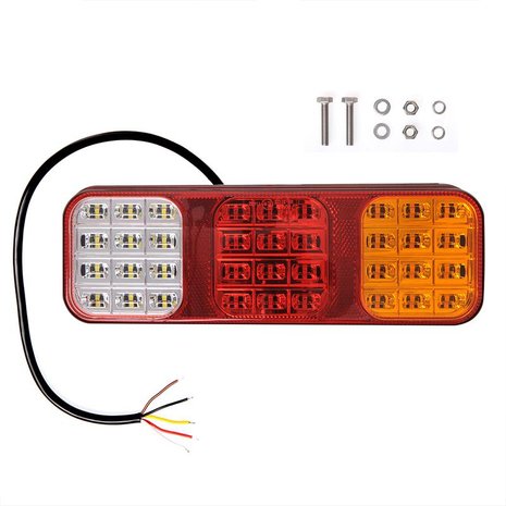 Luz trasera de 5 funciones 284x100mm 36LED