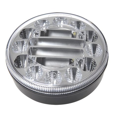 Luz frontal de 2 funciones y 24 LED de 122mm