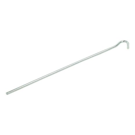 Tent peg 25cm metal with open eyelet