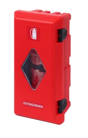 Fire Extinguishers Cabinet 150-170mm red/red with window