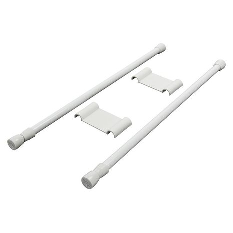 Double cupboard bar extendible 41-71cm