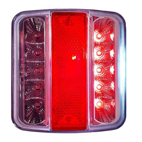 Luz trasera de 4 funciones 98x105mm 14LED con 5-pin EC