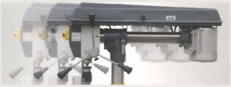 Taladro Radial de Columna RB6T - Hasta 16 mm
