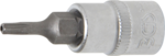 Punta de vaso entrada (1/4) T-Star (para Torx Plus) con perforacion TS10 - TS50
