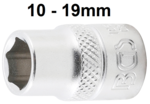 3/8 Socket Pro Torque 10 - 27mm