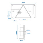 Aspock Multipoint I luz trasera izquierda