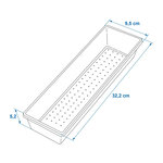 Bandeja para cubiertos, 33,2 x 9,5 x 5,2 cm