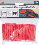 Juego de cunas de montaje universales plastico 20 piezas