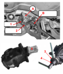 Juego de herramientas para brida del diferencial y tuerca de insercion para BMW E70, E82