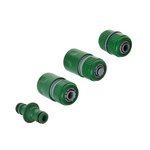 Connector set for garden hose 4-pieces