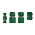 Connector set for garden hose 4-pieces