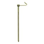 Rock peg 21cm metal with hook