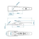 Cerradura del remolque SPP ZB-01