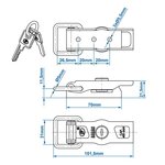 Cerradura del remolque SPP ZB-13