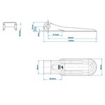 Bisagra de remolque SPP ZW-01.170A