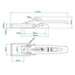 Cerradura del remolque SPP ZB-01A