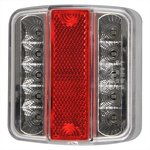 Luz trasera de 4 funciones 98x105mm 14LED con 5-pin EC