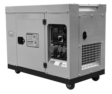 Generador diesel 7,5kw 1x230v + 3x400v