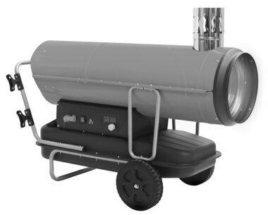 Soplador de aire caliente indirecto diesel 80kw