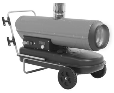 Soplador de aire caliente indirecto diesel 30kw