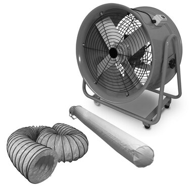 Ventilador movil MV500R3 con accesorios