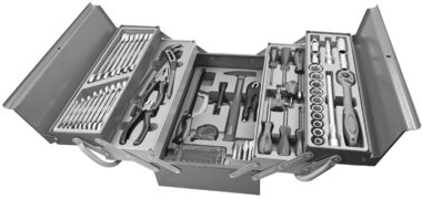 Caja de herramientas de 99 piezas