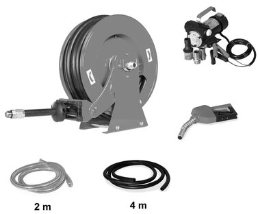 Juego de carretes de rodillos SHD3415 + kit de bomba POD4012 SETA