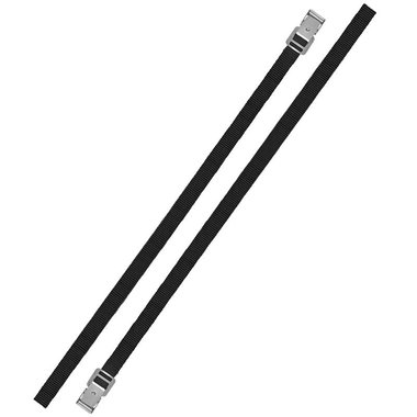 Cintas de amarre con hebilla de metal 18mm-200cm, conjunto de 2 piezas