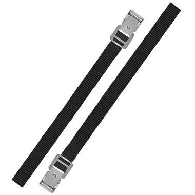 Cintas de amarre con hebilla de metal 18mm-50cm, conjunto de 2 piezas